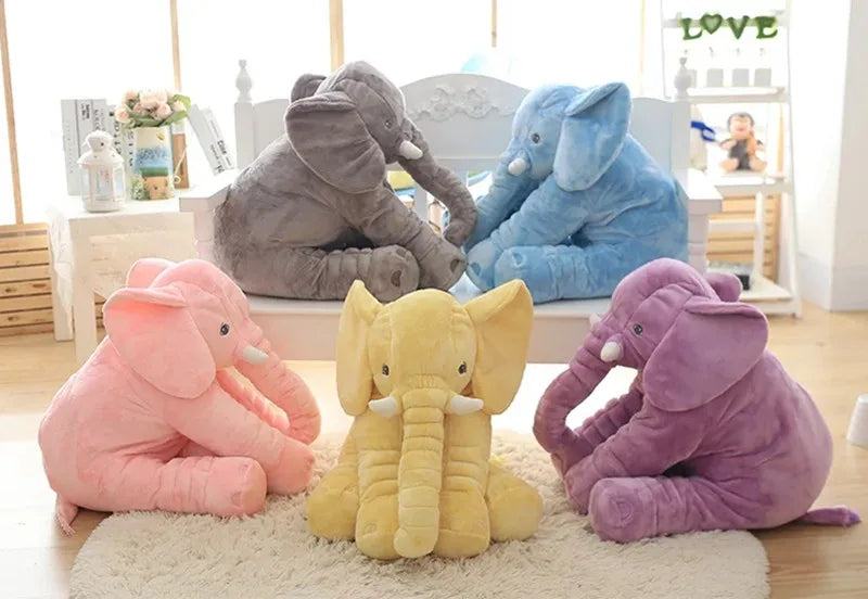 60cm Soft Elephant Plush Toy - Large Elephant Stuffed Animal Friend