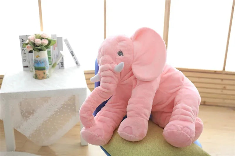 60cm Soft Elephant Plush Toy - Large Elephant Stuffed Animal Friend